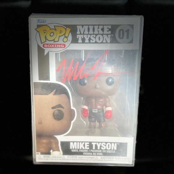 **LIMITED EDITION AUTOGRAPHED MIKE TYSON FUNKO POP!**